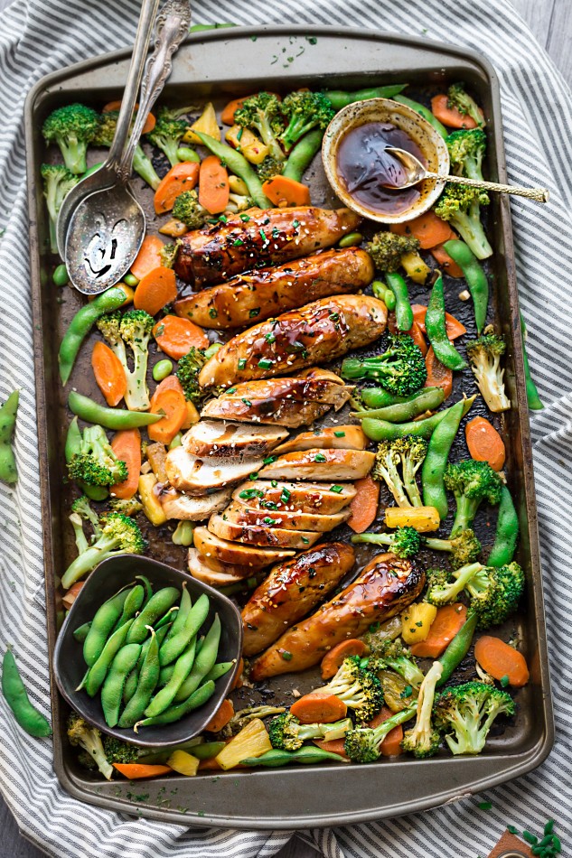 One-Sheet-Pan-Teriyaki-Chicken-with-Vegetables-makes-the-perfect-easy-weeknight-meal-2-e1475316919212
